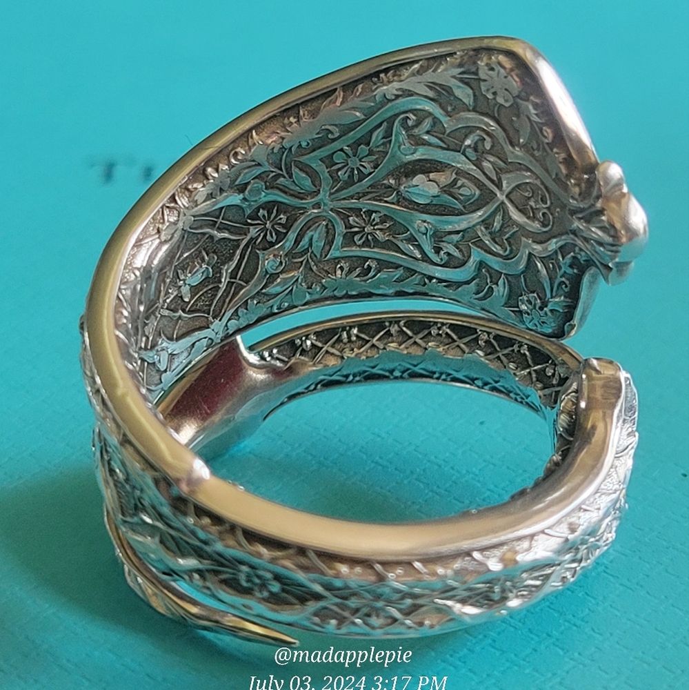 1872 Tiffany & Co. Persian Nut Pick Ring Sterling Silver Luxury Vintage #153 - Picture 13 of 17